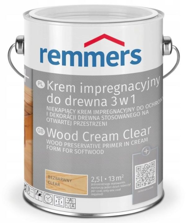 Krem impregnacyjny do drewna