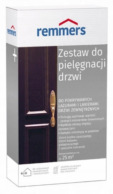 Zestaw do pielęgnacji drzwi