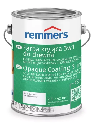 Farba kryjąca 3w1 do drewna